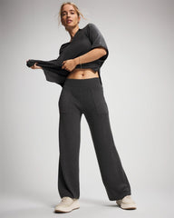 Soma / Premier Knit Sweater Wide Leg Pant HEATHER QUARTZ
