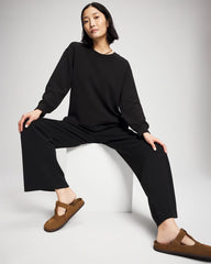 Soma / Modern Modal Straight Leg Pant BLACK