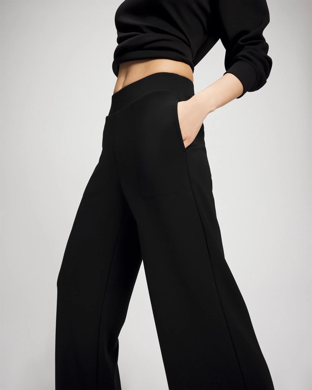 Soma / Modern Modal Straight Leg Pant BLACK