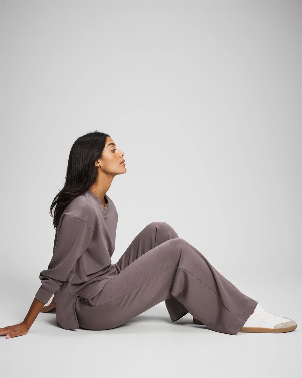 Soma / Modern Modal Straight Leg Pant DARK TAUPE