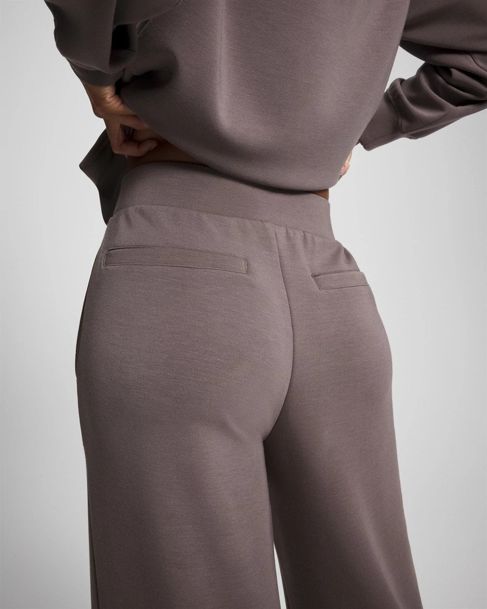 Soma / Modern Modal Straight Leg Pant DARK TAUPE