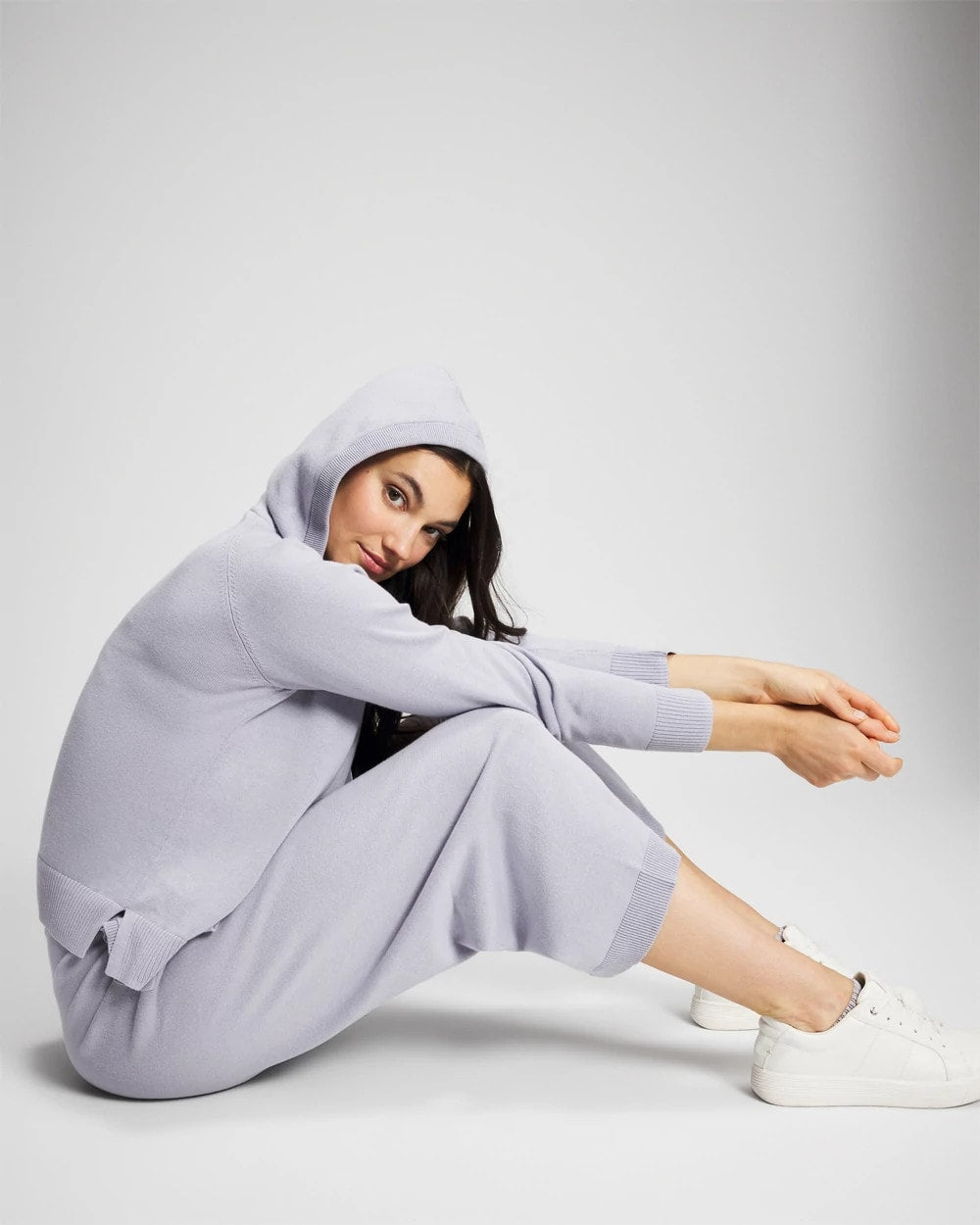 Soma / Cotton Sweater Crop Pant MOONSTONE