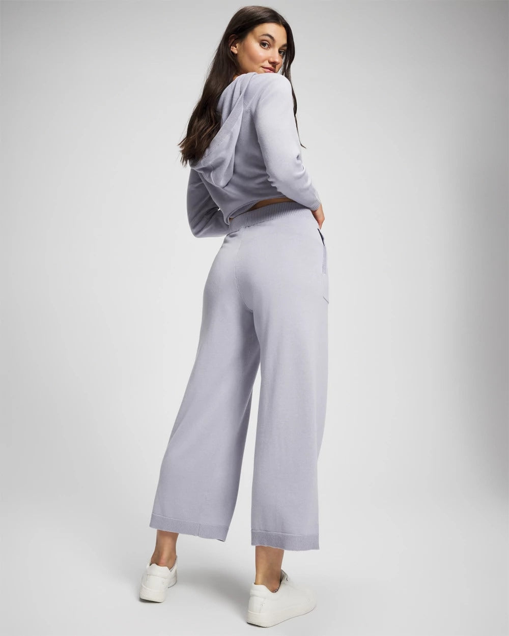 Soma / Cotton Sweater Crop Pant MOONSTONE