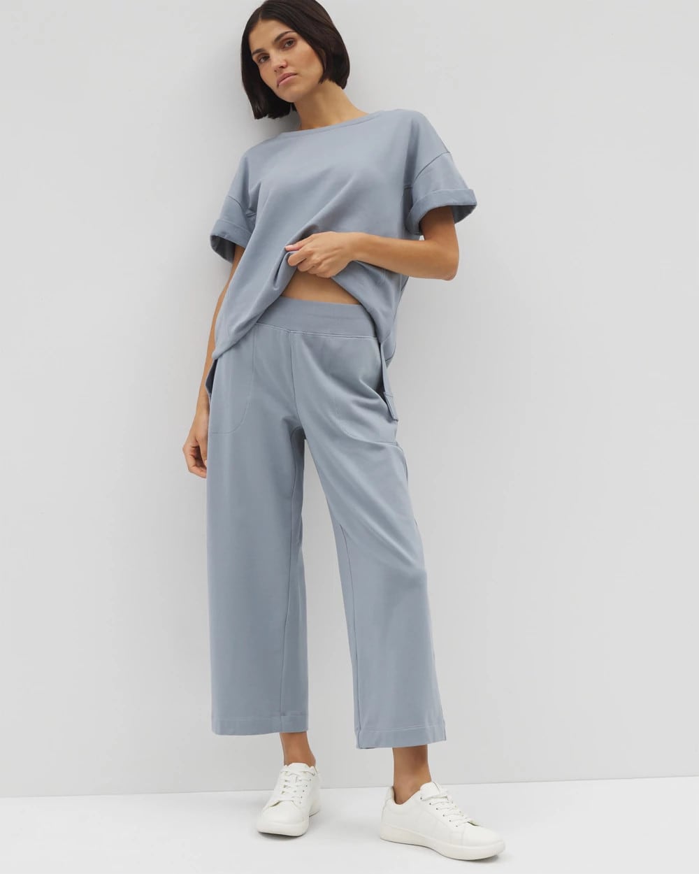 Soma / Wide Leg Crop Pant TRADEWINDS