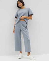 Soma / Wide Leg Crop Pant TRADEWINDS