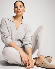 Soma / Premier Knit Straight Leg Ankle Pant HEATHER STONE