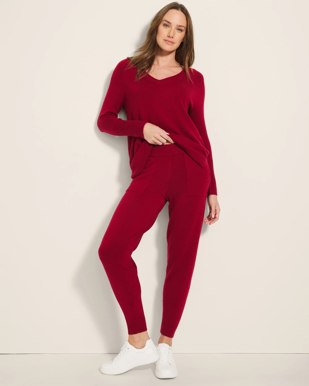 Soma / Sweater Jogger RED FLIRT