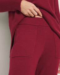Soma / Sweater Jogger RED FLIRT