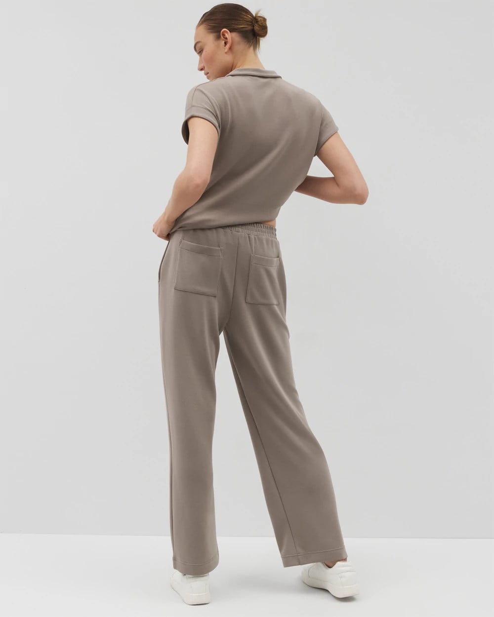 Soma / Wide Leg Pant SMOKED TRUFFLE