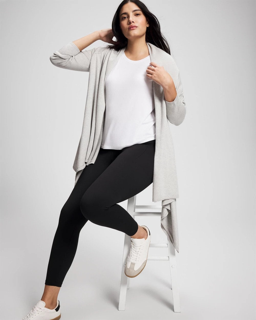 Soma / Sweater Travel Wrap HEATHER STONE