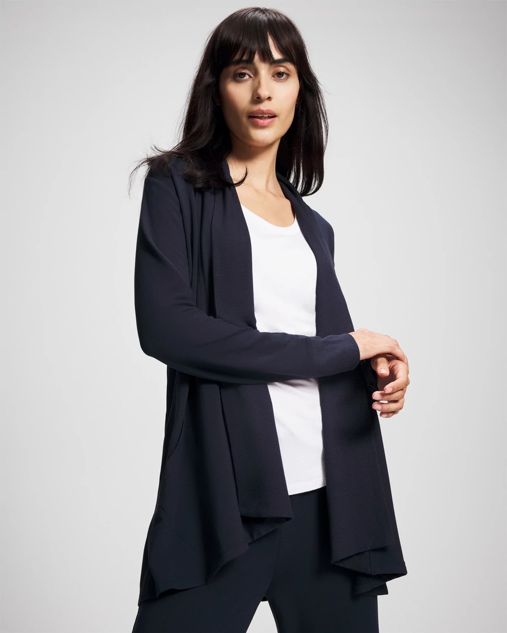 Soma / Ultrasoft Fleece Cardigan MIDNIGHT SKIES