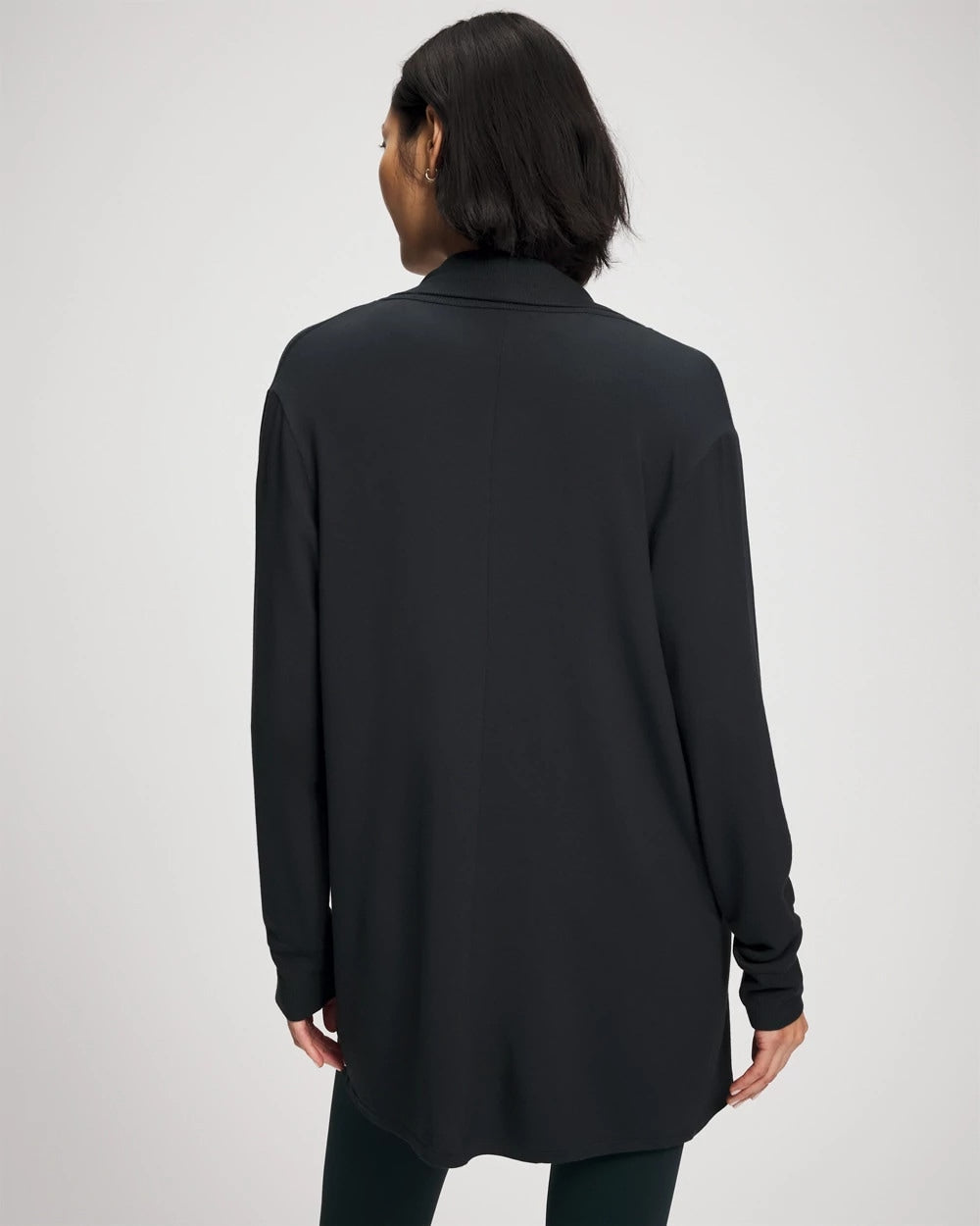 Soma / Ultrasoft Fleece Cardigan DEEPEST MARINE