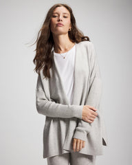 Soma / Premier Knit Sweater Wrap HEATHER STONE