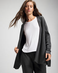 Soma / Premier Knit Sweater Wrap HEATHER QUARTZ