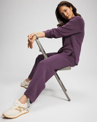 Soma / Modern Modal Crewneck Sweatshirt PLUM PERFECT