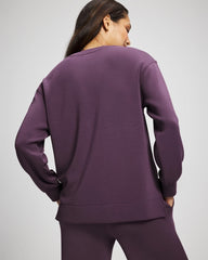 Soma / Modern Modal Crewneck Sweatshirt PLUM PERFECT