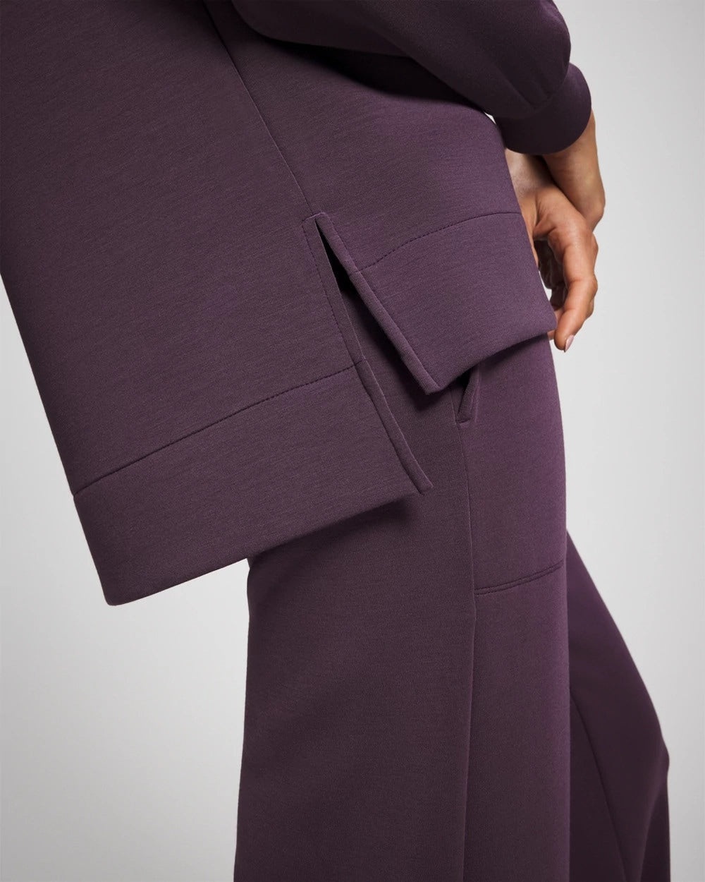 Soma / Modern Modal Crewneck Sweatshirt PLUM PERFECT