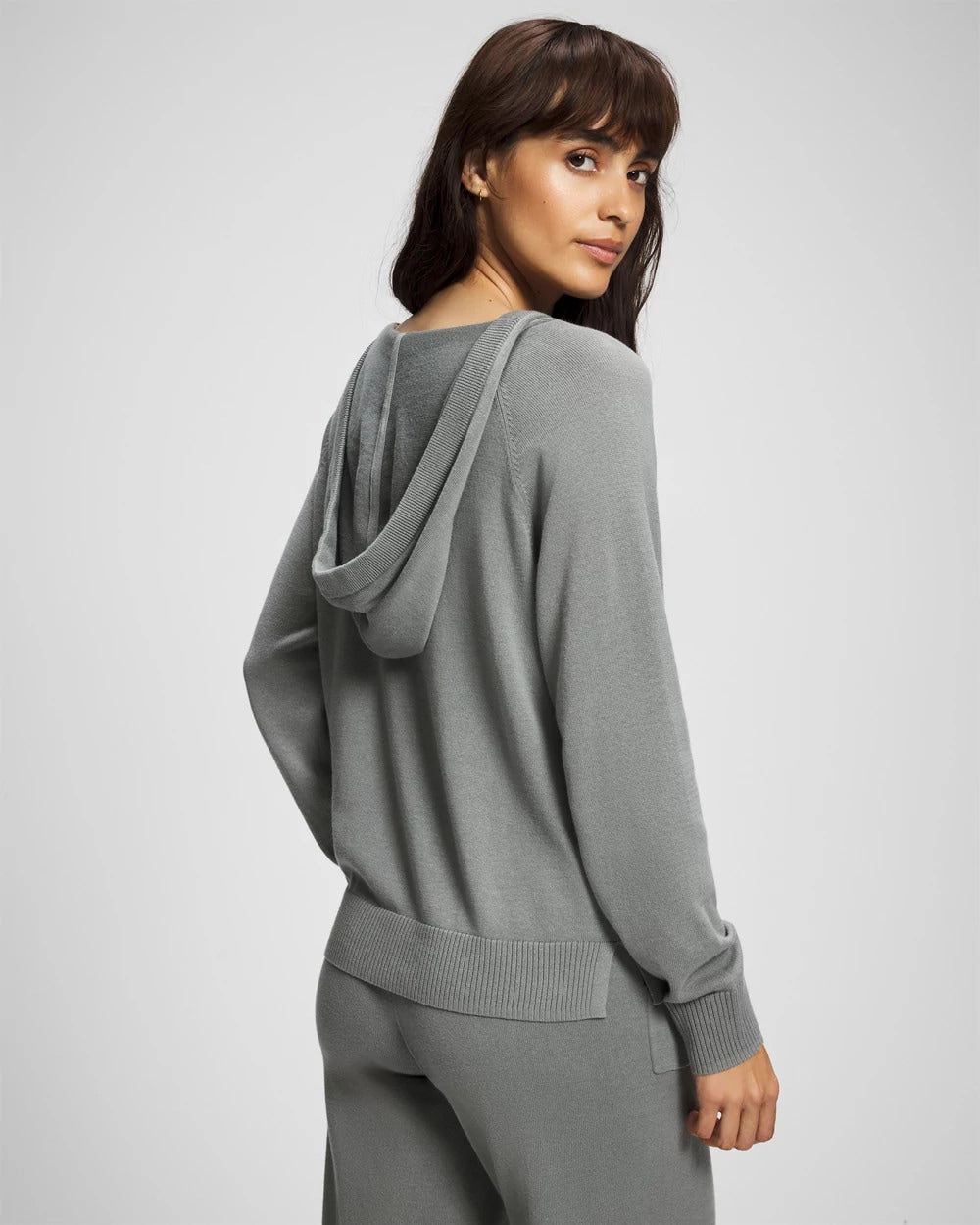 Soma / Cotton Sweater Hoodie SEDONA SAGE