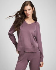 Soma / Cotton Sweater Hoodie PURPLE FLINT