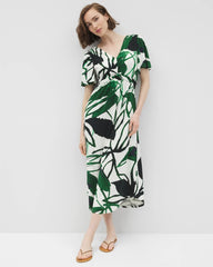 Soma / Pamilla Midi Bra Dress INKY LEAVES GRAND COCONUT