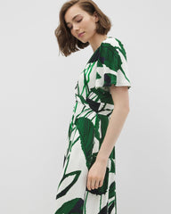 Soma / Pamilla Midi Bra Dress INKY LEAVES GRAND COCONUT