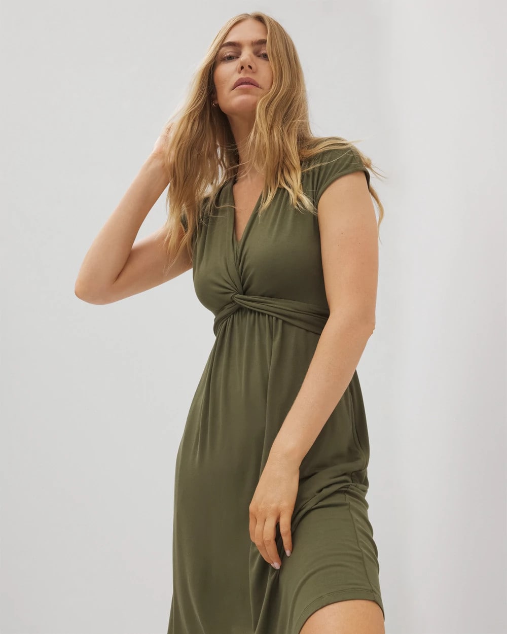 Soma / Twist Short Bra Dress OLIVE NIGHT