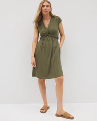 Soma / Twist Short Bra Dress OLIVE NIGHT