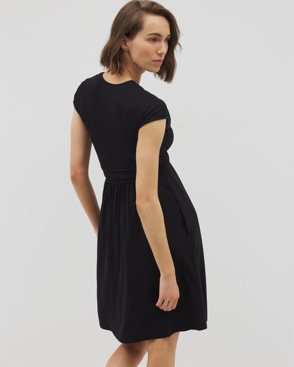 Soma / Twist Short Bra Dress BLACK