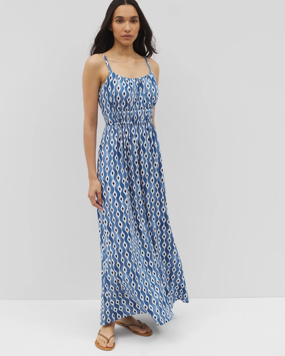 Soma / Paradiso Maxi Bra Dress REVERIE GEO COCONUT