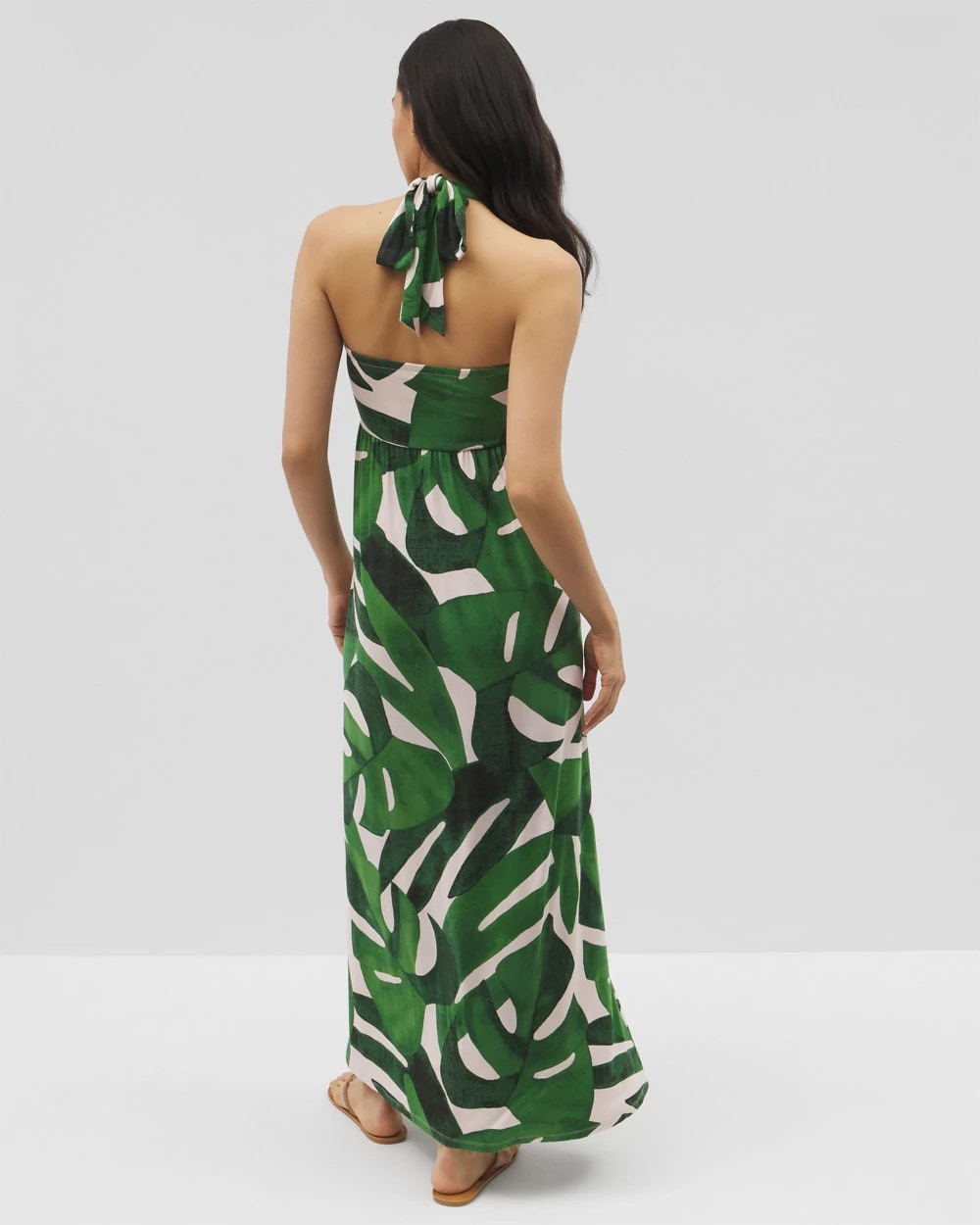 Soma / Retreat Maxi Bra Dress TROPICAL BREEZE G PALM