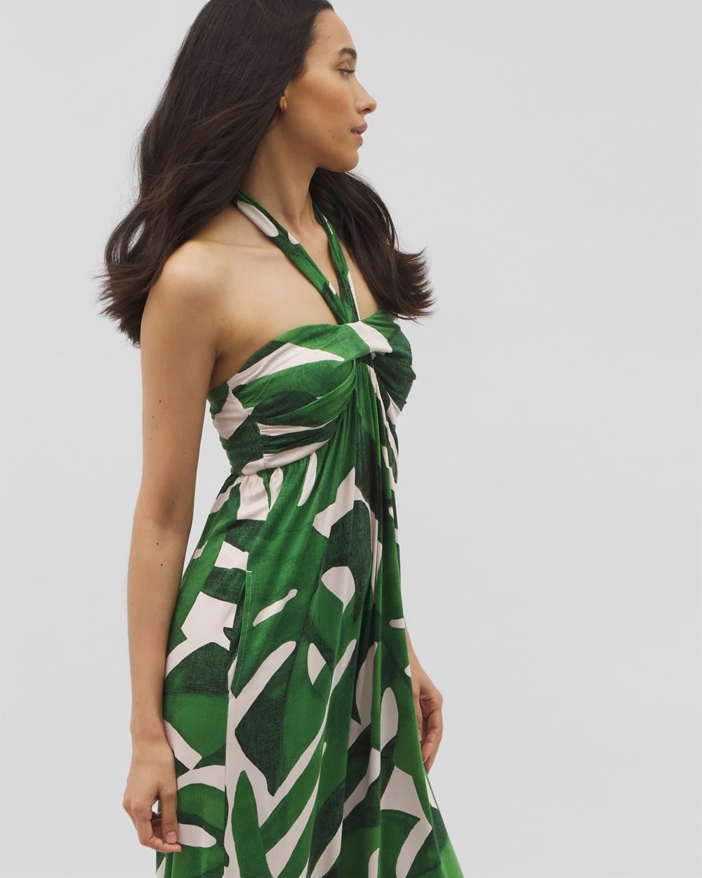 Soma / Retreat Maxi Bra Dress TROPICAL BREEZE G PALM