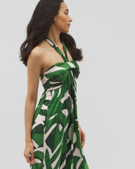Soma / Retreat Maxi Bra Dress TROPICAL BREEZE G PALM
