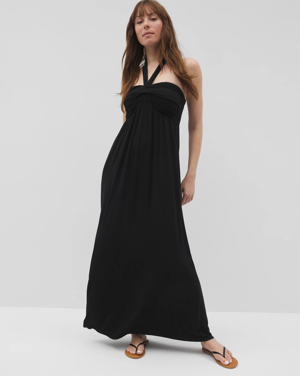 Soma / Retreat Maxi Bra Dress BLACK