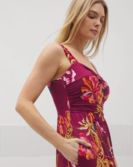 Soma / Bahia Maxi Bra Dress SUNRISE FLORA RED BEAUTY