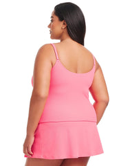 Soma / Pique Ole V-Neck Tankini BARDOT BLUSH