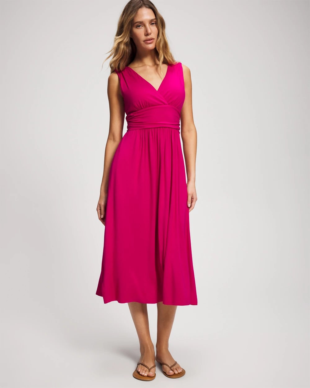 Soma / Goddess Midi Bra Dress PINK COSMO