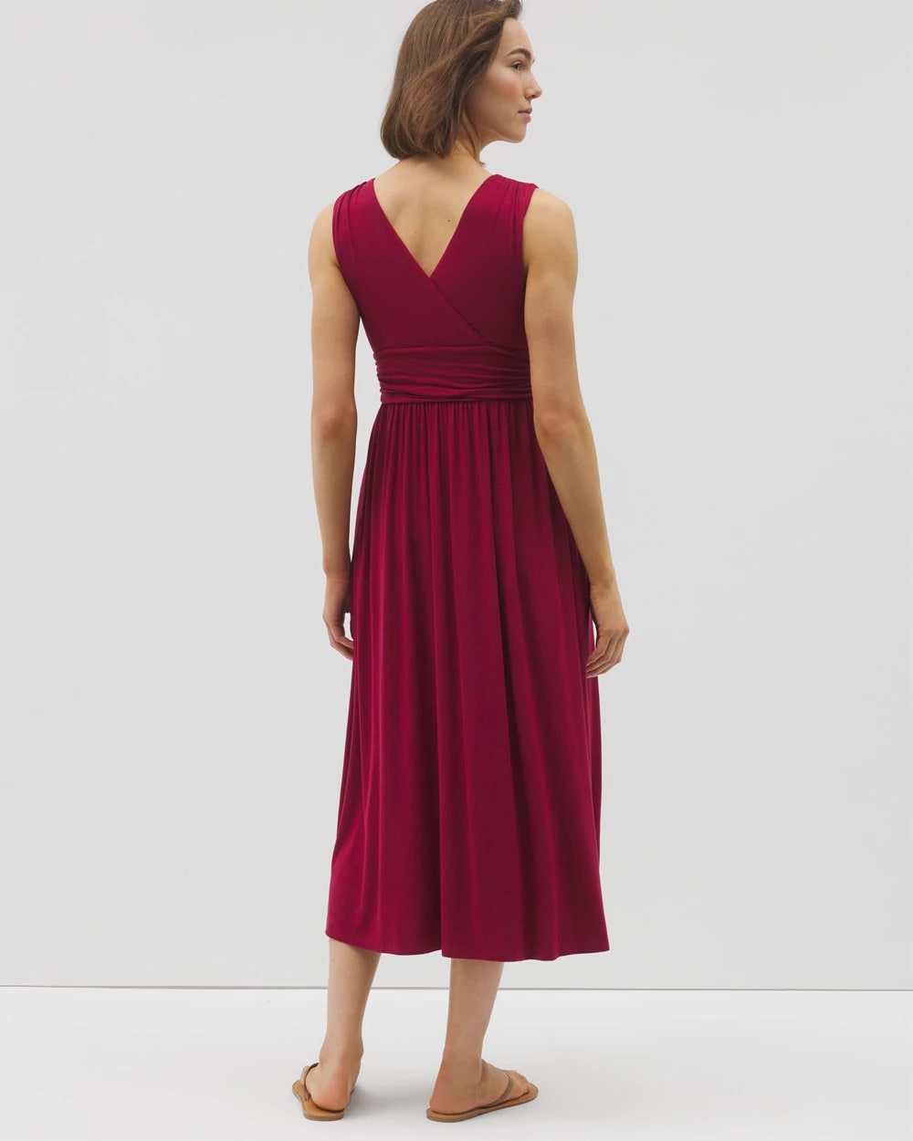 Soma / Goddess Midi Bra Dress RED BEAUTY