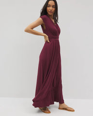 Soma / Serenity Maxi Bra Dress VELVET PLUM
