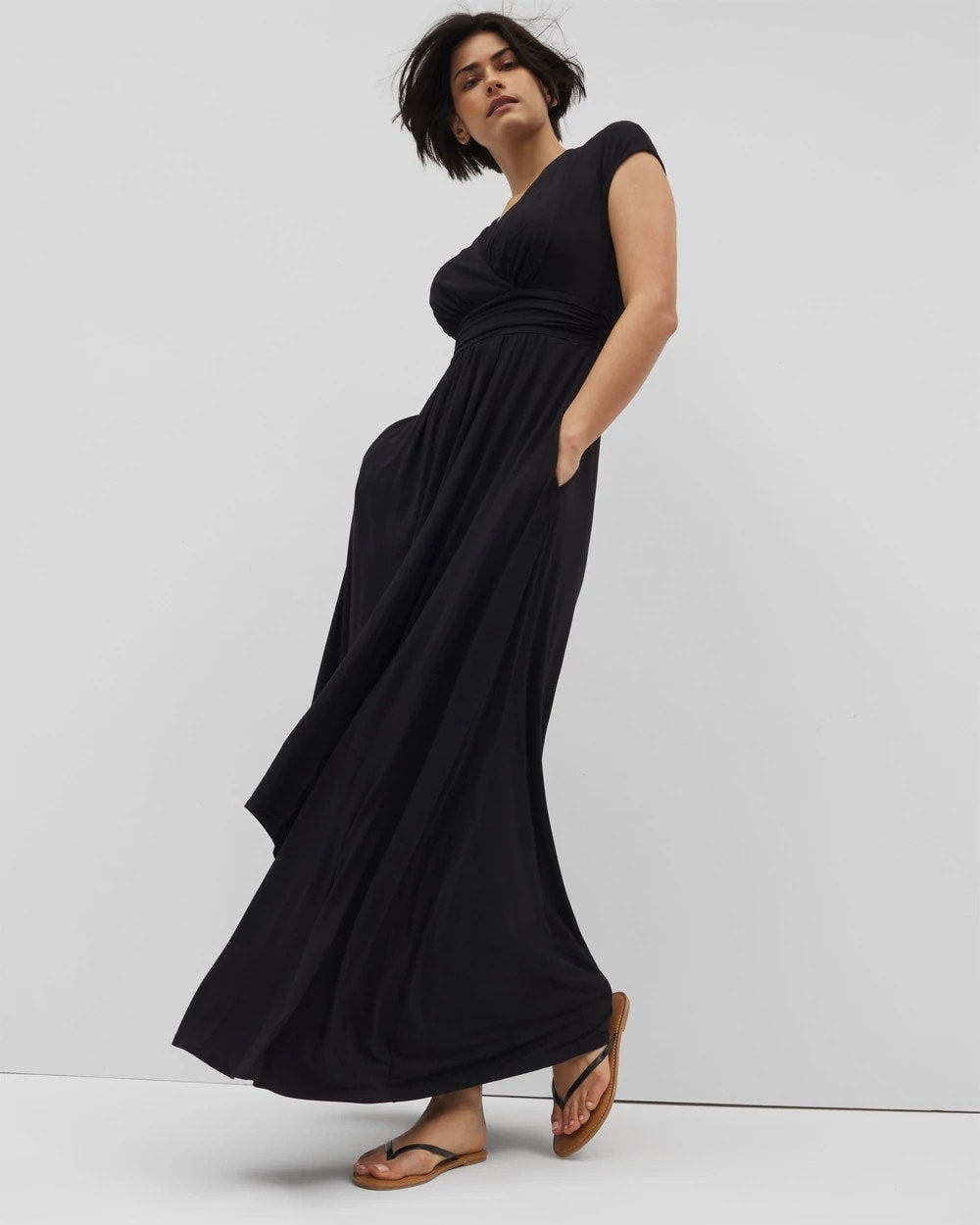 Soma / Serenity Maxi Bra Dress BLACK