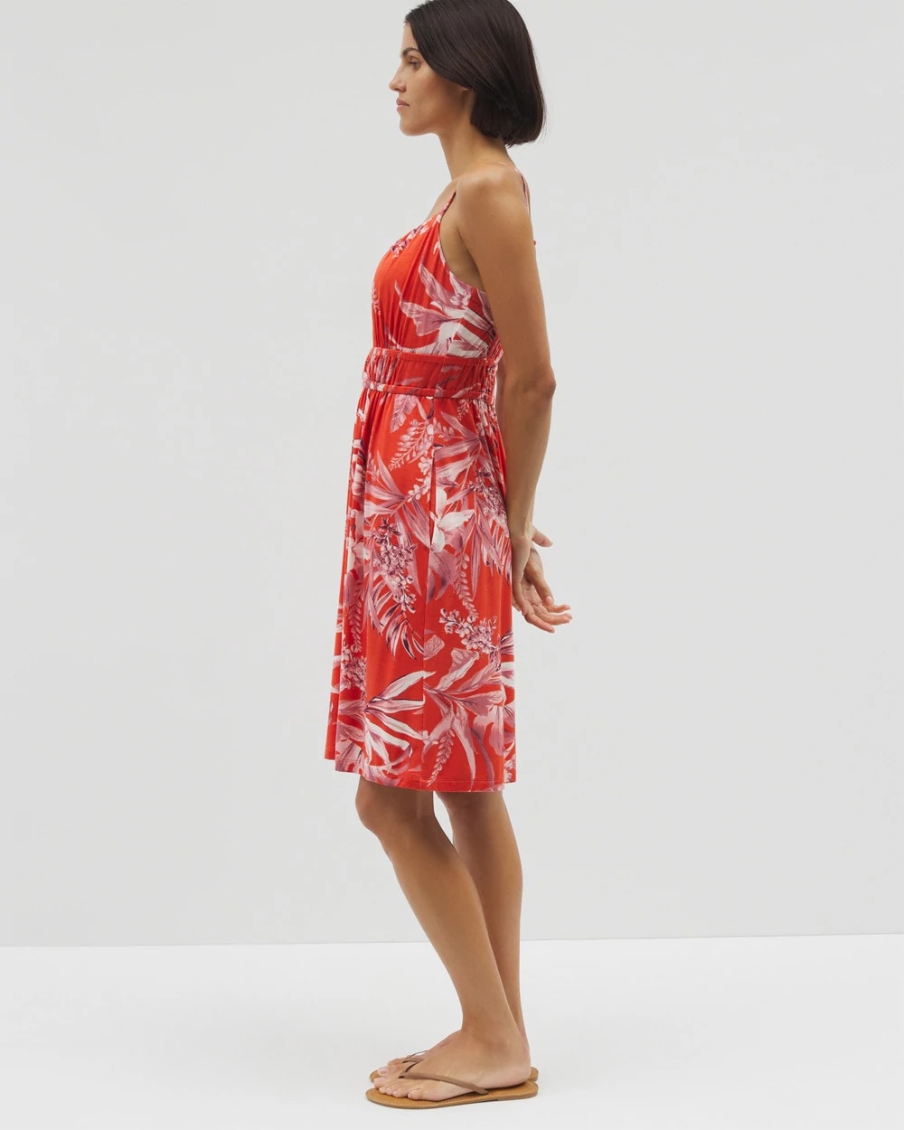 Soma / Paradiso Short Bra Dress PALM PERFECT G GOJI BERRY