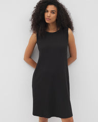 Soma / Rib Lounge Short Dress BLACK
