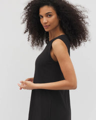 Soma / Rib Lounge Short Dress BLACK