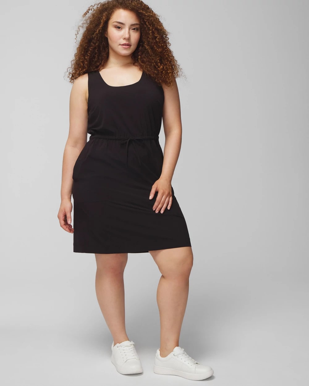 Soma / Tank Cargo Dress BLACK