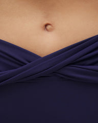 Soma / Twist-Front Bikini Bottoms TRUE BLUE