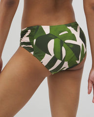 Soma / Soma Swim Ruched Bikini Bottoms TROPICAL BREEZE MID PALM