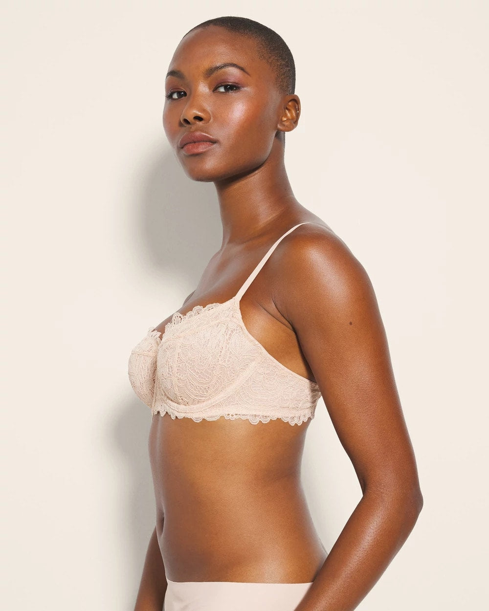 Soma / Soma Balconette Unlined Bra with Lace HUSH