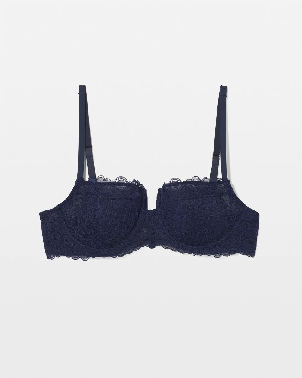 Soma / Soma Balconette Unlined Bra with Lace NIGHTFALL NAVY