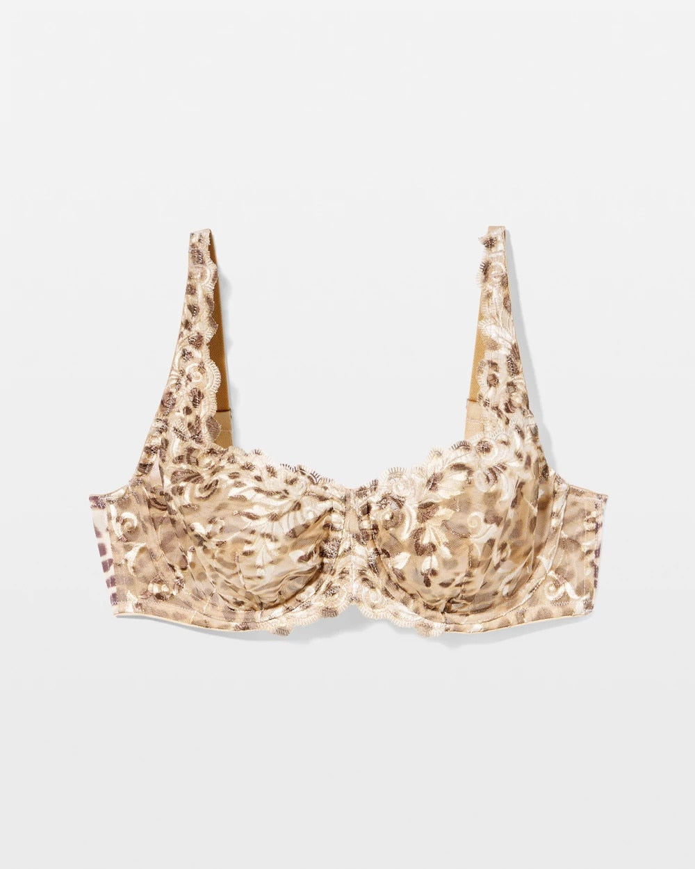 Soma / Unlined Bra ANIMAL AURA M WHITE SMOKE