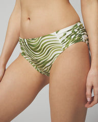 Soma / Ruched Bikini Bottoms INTO THE GROOVE COCONUT