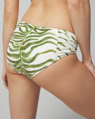 Soma / Ruched Bikini Bottoms INTO THE GROOVE COCONUT